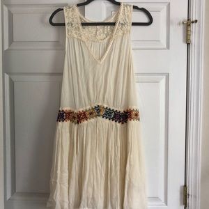 White free people dress